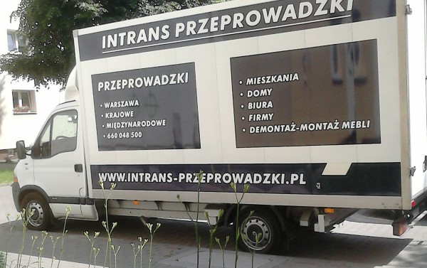 Przeprowadzka krajowa mieszkania na trasie: Warszawa-Łomża